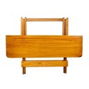 Ver imagem 3 de Mesa Dobrável 120x70 6 Lugares Retangular MDF Imbuia Loja Doce Lar