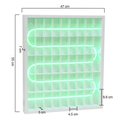 Ver imagem 3 de Prateleira para Esmaltes Roma com Led - Branco/led Neon Verde