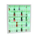 Ver imagem 1 de Prateleira para Esmaltes Roma com Led - Branco/led Neon Verde