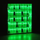 Ver imagem 2 de Prateleira para Esmaltes Roma com Led - Branco/led Neon Verde