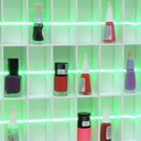 Ver imagem 4 de Prateleira para Esmaltes Roma com Led - Branco/led Neon Verde