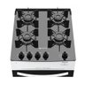Fogão 4 Bocas Atlas Mônaco Top Glass Acendimento Automático Branco - 5