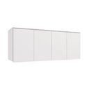 Ver imagem 1 de Aéreo Maleiro Baixo de 4 Portas 175cm Linha Modulado Adapt N543 Kappesberg - Branco