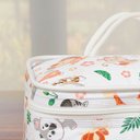 Ver imagem 3 de Bolsa Frasqueira Térmica Bebê e Infantil 6 Litros Impermeável:laranja Safari