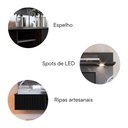 Ver imagem 6 de Painel para TV até 65 Polegadas Ripado com Marmorizado 3D e LED Azaléia CabeCasa MadeiraOriginals