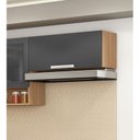 Ver imagem 1 de Armário Aéreo de Cozinha 80cm 1 Porta Horizontal MDF Porto Itatiaia