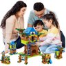Conjunto 1000 Pç Brinquedo Blocos Tipo Lego - Casa na Árvore - 4