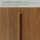 Ver imagem 7 de Guarda-Roupa Modulado 4 Portas Apolo Premium Marrom/Cinamomo