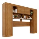 Ver imagem 2 de Guarda-Roupa Modulado 4 Portas Apolo Premium Marrom/Cinamomo