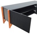Ver imagem 7 de Rack 3 Portas Decor - Preto/amêndoa
