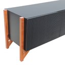 Ver mais imagens de Rack 3 Portas Decor - Preto/amêndoa