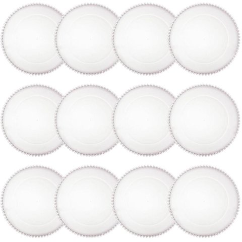 Jogo 12 Lugares Americanos Sousplat Balls Lyor Plástico 32cm