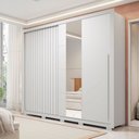 Ver imagem 4 de Guarda Roupa Casal Romanus Lux 2 Portas 4 Gavetas com Espelho Caemmun