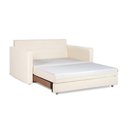 Ver imagem 1 de Sofá Cama Castor Casal Salerno Max Suede Bege