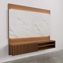 Ver mais imagens de Painel para Tv até 65 Polegadas Ripado Fita de Led Azaléia Plus CabeCasa MadeiraOriginals