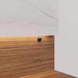 Painel para Tv até 65 Polegadas Ripado Fita de Led Azaléia Plus Cabecasa Madeiramadeira - 9