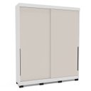 Ver imagem 4 de Guarda Roupa Solteiro 2 Portas 180cm Madri Politorno Móveis
