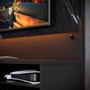 Ver imagem 6 de Painel para TV até 65 Polegadas Ripado com Marmorizado 3D e Fita de LED Ibiza Plus Yescasa