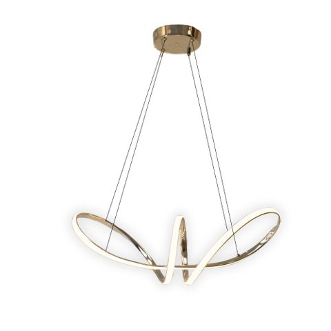 Lustre Pendente Led de Teto Moderno Loop 45w 3 em 1 Bivolt