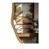Espelho Orgânico Grande com Moldura Metal Decorativo 90x60cm Luxo - 4