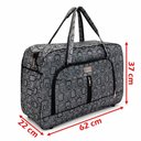 Ver imagem 3 de Bolsa Mala Sacola 62cm x 37cm x 22cm em Poliéster com Alça Reforçada Resistente À Água Modelo