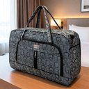 Ver imagem 2 de Bolsa Mala Sacola 62cm x 37cm x 22cm em Poliéster com Alça Reforçada Resistente À Água Modelo