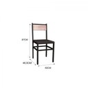 Ver imagem 3 de Kit 2 Cadeiras de Cozinha Industrial Fabone Móveis