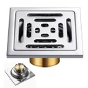 Ver imagem 1 de Ralo Inox Tampa Anti Odor 10x10 Inteligente Drenagem Lavabo