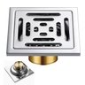 Ralo Inox Tampa Anti Odor 10x10 Inteligente Drenagem Lavabo - 1