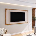 Ver imagem 1 de Painel 180,5cmx119,2cm Frisos Laterais Monaco Branco Mel/Off White