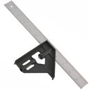 Ver imagem 1 de Esquadro Combinado 12"" 305 Mm - 46-012 - Stanley Esquadro Combinado 12" Stanley 46-012