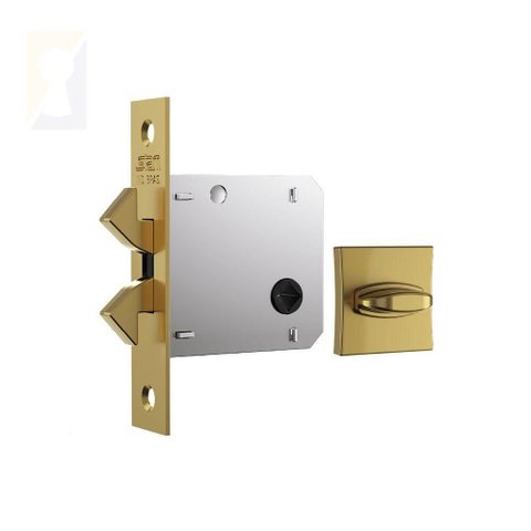 Fechadura Stam Correr-bater Banheiro 1006s Dourado