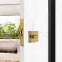 Ver imagem 2 de Fechadura Stam Correr-bater Banheiro 1006s Dourado