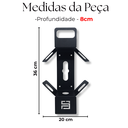 Ver imagem 5 de 3 Suportes Organização Jardim Área Externa Enrolador para Mangueira
