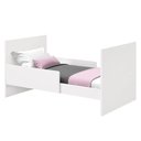 Ver imagem 6 de Jogo de Quarto Infantil New Katatau Cômoda e Berço Mini Cama Branco Fosco/savana - Reller Móveis