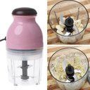 Ver imagem 3 de Mini Moedor Eletrico de Carne de Alimentos Picador de Frutas Voltagem:110v