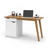 Conjunto Home Office 3 Peças com 1 Escrivaninha, 1 Balcão Buffet e 1 Armário Patrimar Móveis - 2