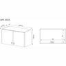 Conjunto Armário Multiuso para Lavanderia 04 pç CJ43018-011 Tecno Móbili - Branco - 7