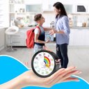 Ver imagem 7 de Secura Timer Visual de 60 Minutos com Padrão Arco-íris, Função Pausa (preto)