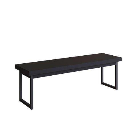 Banco Oxford 164cm Preto