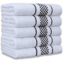 Ver imagem 1 de Kit 5 Pano de Prato Super Luxo Atoalhado Premium Gourmet Beka - Preto Preto