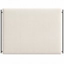 Ver imagem 4 de Cabeceira para Cama Box Casal 158cm Almeria Facto Off White - Sallar Home
