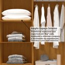 Ver imagem 7 de Guarda-roupa Casal Stella 8 Portas 4 Gavetas 100% Mdf Cinamomo/off White - Acp Móveis