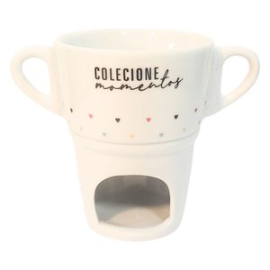 Caneca Fondue 250ml - Mini Coração