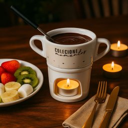 Caneca Fondue 250ml - Mini Coração - 2