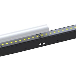 Luminária Perfil Led Taschibra Convex 111 de Sobrepor 34W Bivolt Preto 6500K Luz Branca - 5
