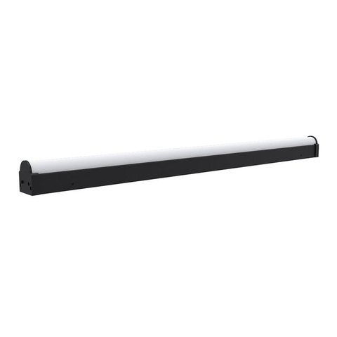 Luminária Perfil Led Taschibra Convex 111 de Sobrepor 34W Bivolt Preto 6500K Luz Branca