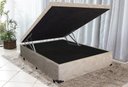 Ver imagem 4 de Cama Box Boraboox Baú Casal Bege Suede
