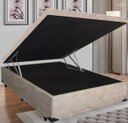 Ver imagem 2 de Cama Box Boraboox Baú Casal Bege Suede