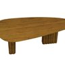 Mesa para Sala de Jantar com Tampo Orgânico 75x180X90cm - 2
